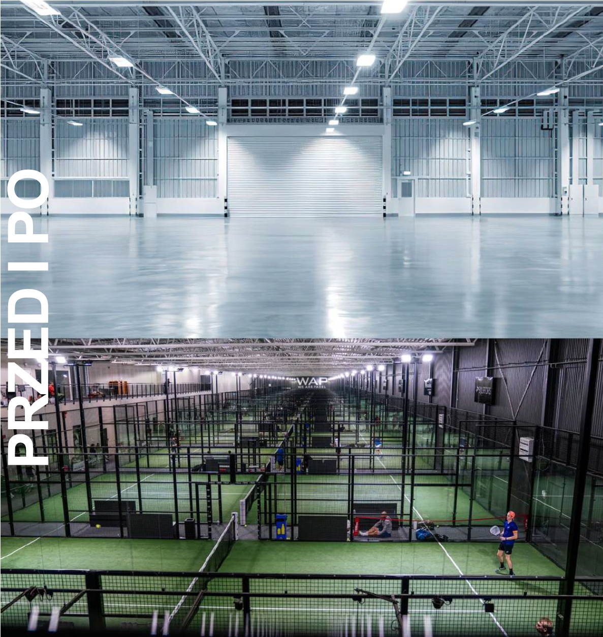 Wynajmij nam halę i zamień ją w dochodowy klub PROPADEL